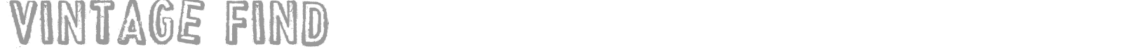 DJB Vintage Find font preview